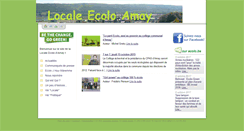 Desktop Screenshot of amay.ecolo.be