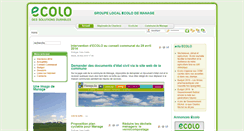 Desktop Screenshot of manage.ecolo.be